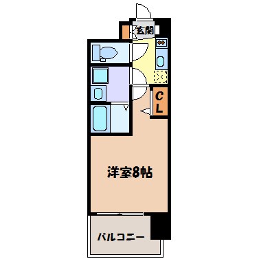 プレサンス久屋大通セントラルパーク 間取り図