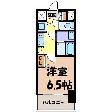 プレサンス大須プライマル 間取り図