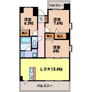オベリスク寿 間取り図