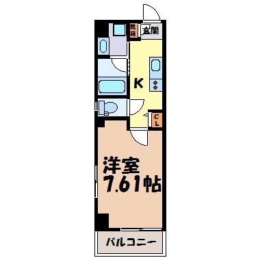アールズコート千種イースト 間取り図