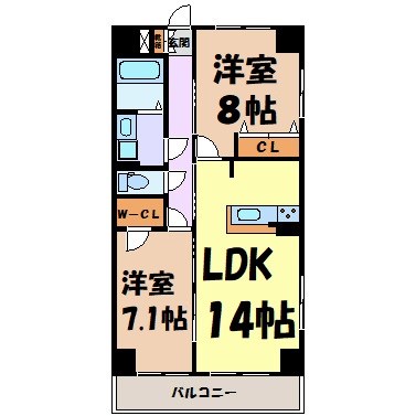 S-FORT鶴舞marks 間取り図
