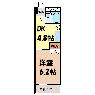 レスカール千代田 間取り図