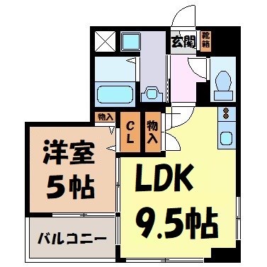 CITY SPIRE名古屋大須 間取り図