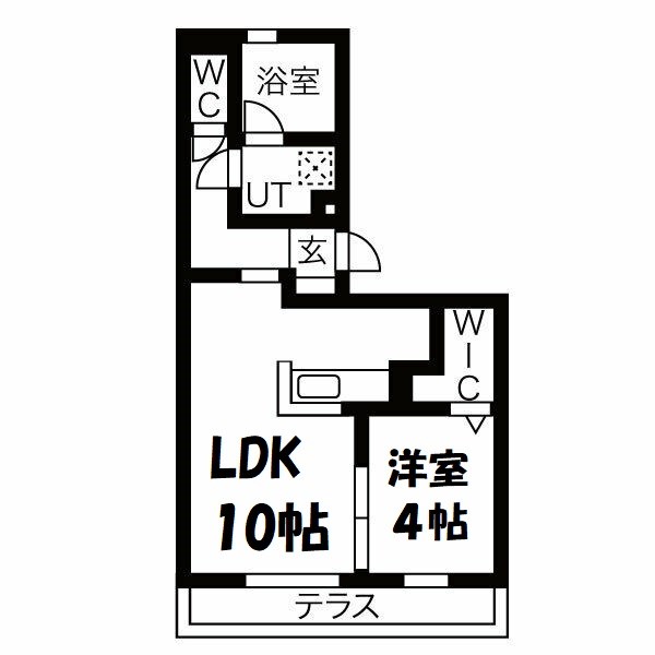 ヒールコートⅡ 間取り