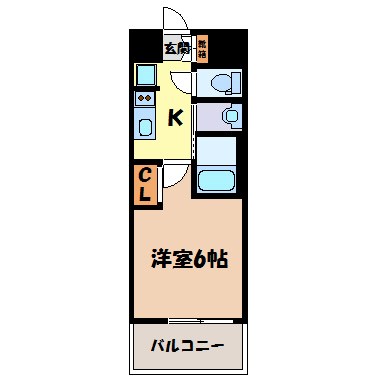 エステムコート名古屋ステーションクロス 間取り図