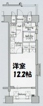 グラン・アベニュー名駅 間取り図