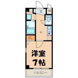 ポーロニア柳原 間取り図