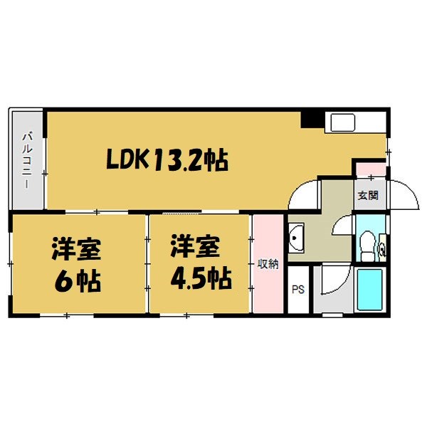 ライフステージ新道 間取り