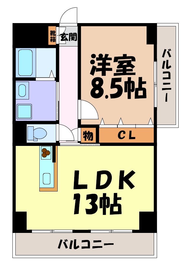 インプルーブ金山 間取り図