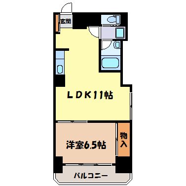 ライオンズマンション千種 間取り図