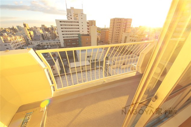 ライオンズマンション千種 ベランダ