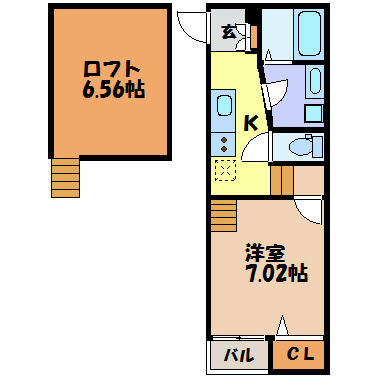 CREO矢田 間取り図
