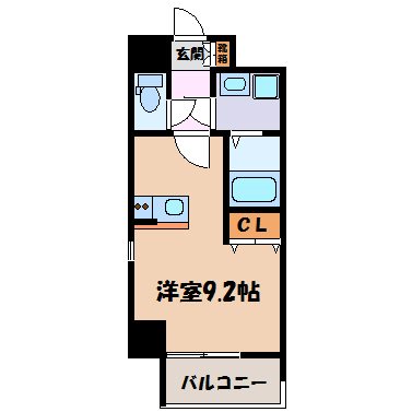 アレーヌコート金山 間取り図