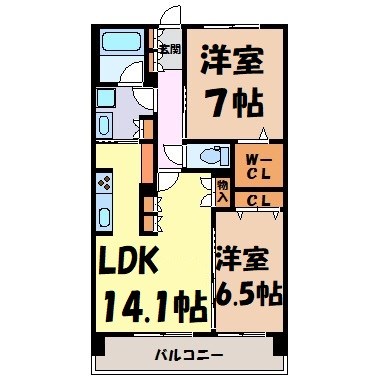 テラッツァ白壁 間取り図