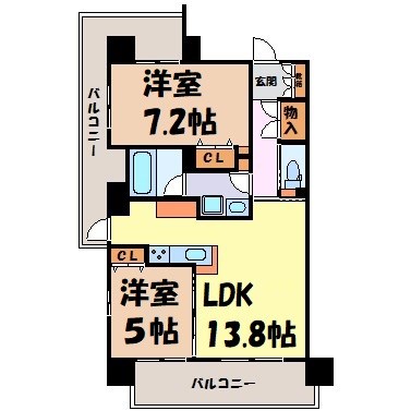 テラッツァ白壁 間取り図