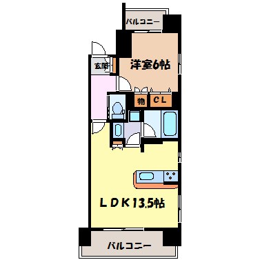 テラッツァ白壁 間取り図