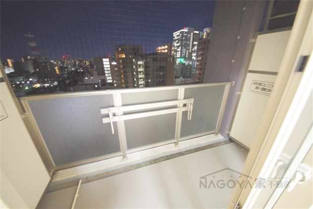 エステムプラザ名古屋駅前プライムタワー ベランダ