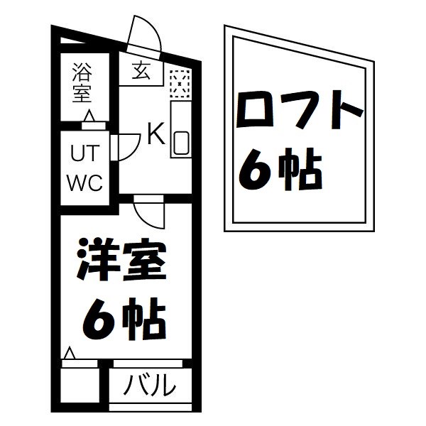 ストロベリーキャンドル 間取り図