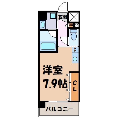 エスポアール泉 間取り図