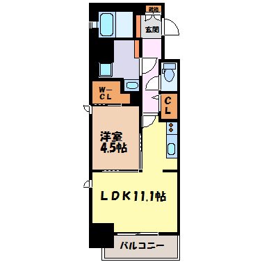パークアクシス名古屋山王 間取り図