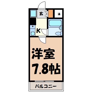 ハイシティ岩田 間取り図