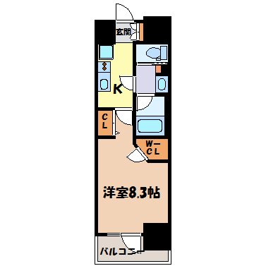 パークアクシス名古屋山王 間取り