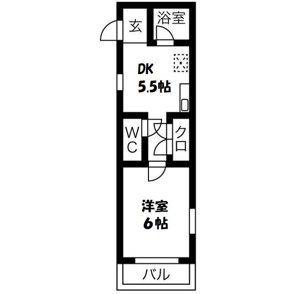 イーストスタービル 間取り図