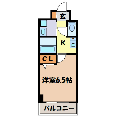 グリーンハイツ白川 間取り図