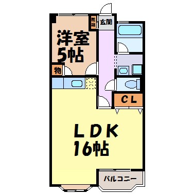 ヴィラセリーヌ 間取り図