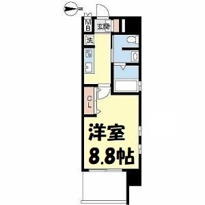 プレシャスコート金山 間取り図