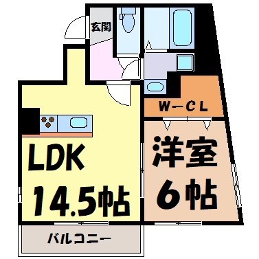 D－アパートメント泉 間取り図