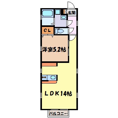 ソレイユ松原 間取り図