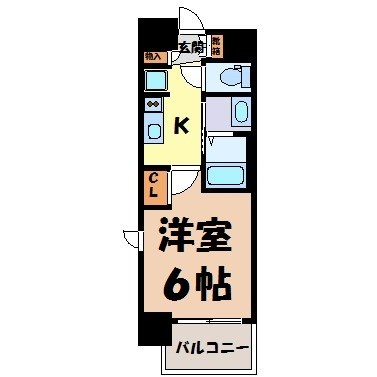 エステムコート名古屋栄プレシャス 間取り図