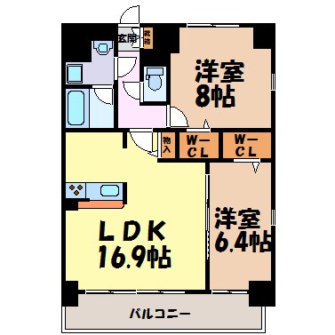プレスティ則武 間取り図