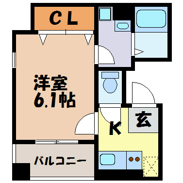 エルビューネ千種 間取り図