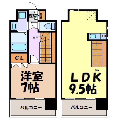 リエス東別院 間取り図