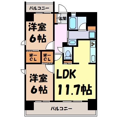 シュライン樹館 間取り図