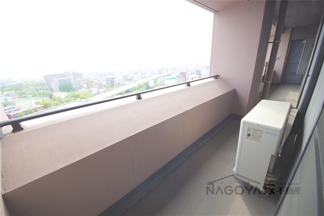 千種タワーヒルズ ベランダ