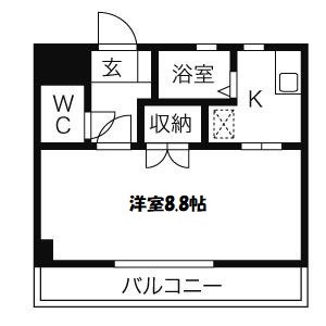 セントラルハイツ滝川 間取り図