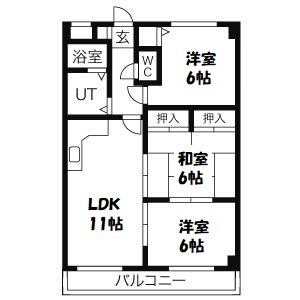 ハイム御器所 間取り図