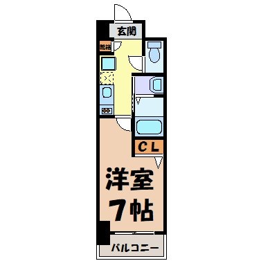 フローライト上前津 間取り図