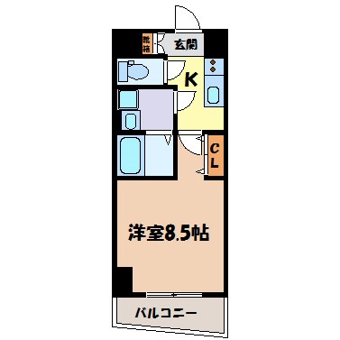 ゲートウェイ尾頭橋 間取り図