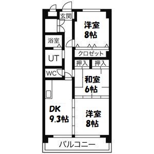 エステート垣戸 間取り図