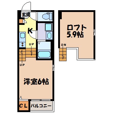 ステラート新瑞橋 間取り図