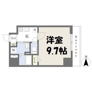 アルバ志賀本通 間取り図