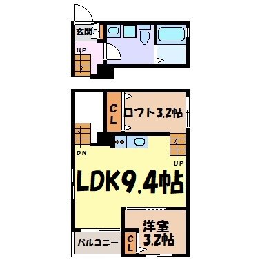 Ｐｒｅｎｄｒｅ吹上 間取り図
