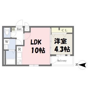 MOVE堀田WEST 間取り図