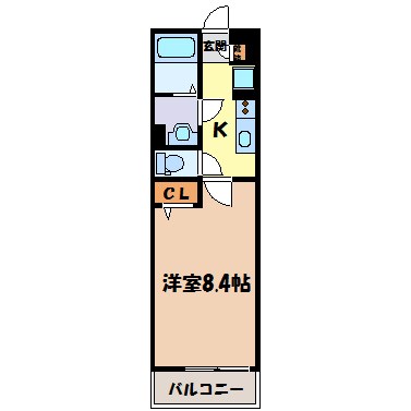 ゼオ志賀本通 間取り図