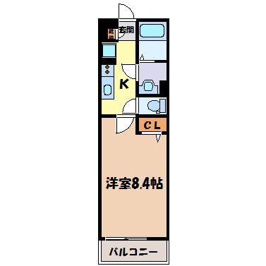 ゼオ志賀本通 間取り図