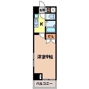 コウエツビル 間取り図